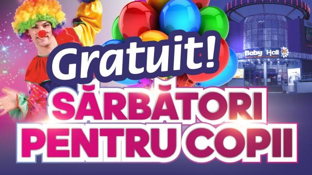 Baby Hall: Fiecare sîmbătă sărbători gratuite pentru copii!