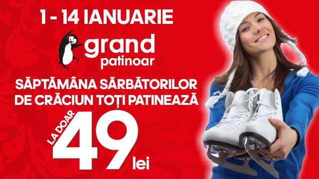 Grand Patinoar – Patinăm la doar 49 lei