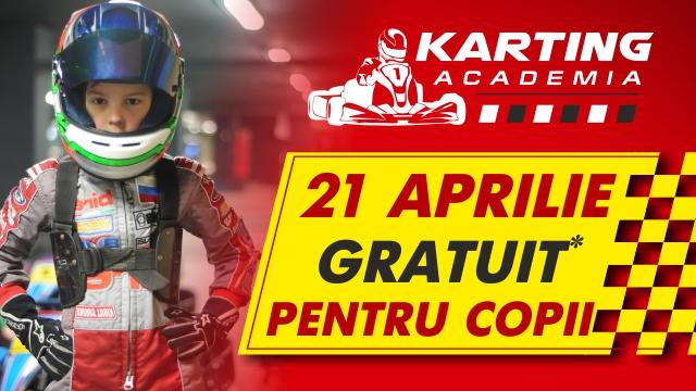 Academia de Karting în CCA Grand Hall: 21 aprilie deschiderea noului sezon