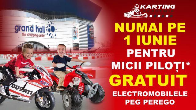 Academia de Karting : doar 1 iunie gratuit pentru micii piloți 