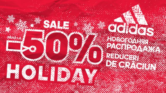 ADIDAS: reduceri de Anul Nou până la -50%