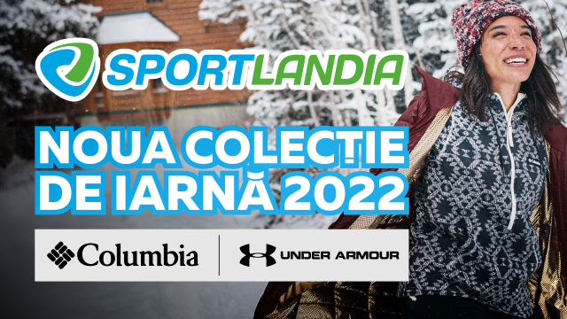 SPORTLANDIA: noua colecție de iarnă Columbia și Under Armour