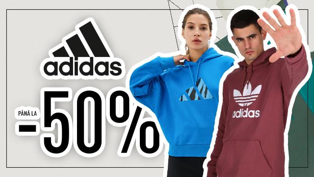 ADIDAS: nu ratați vânzarea principală a sezonului - reduceri de până la 50%!