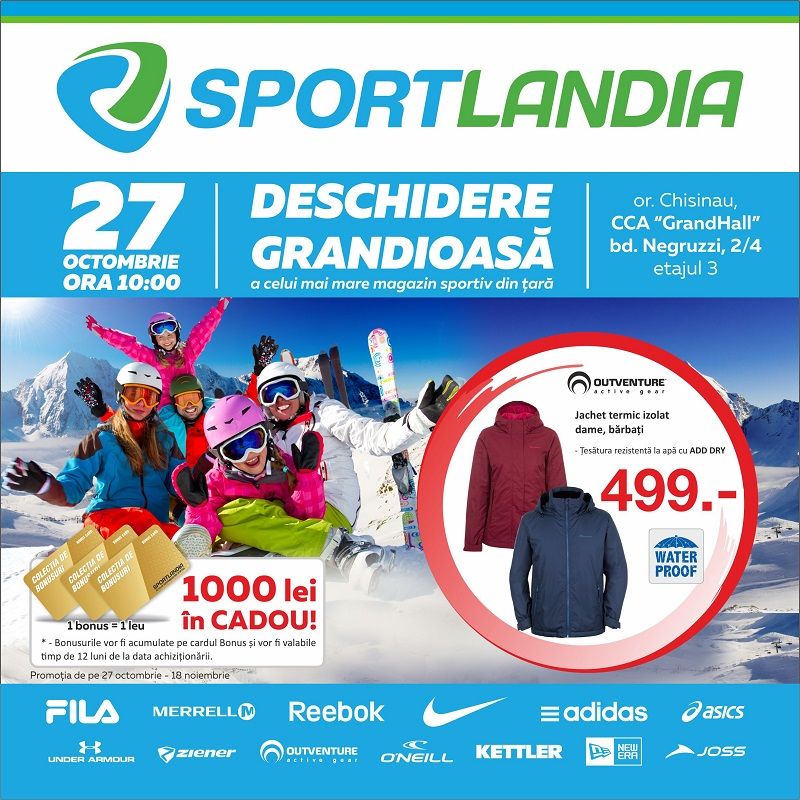 SPORTLANDIA DESCHIDERE