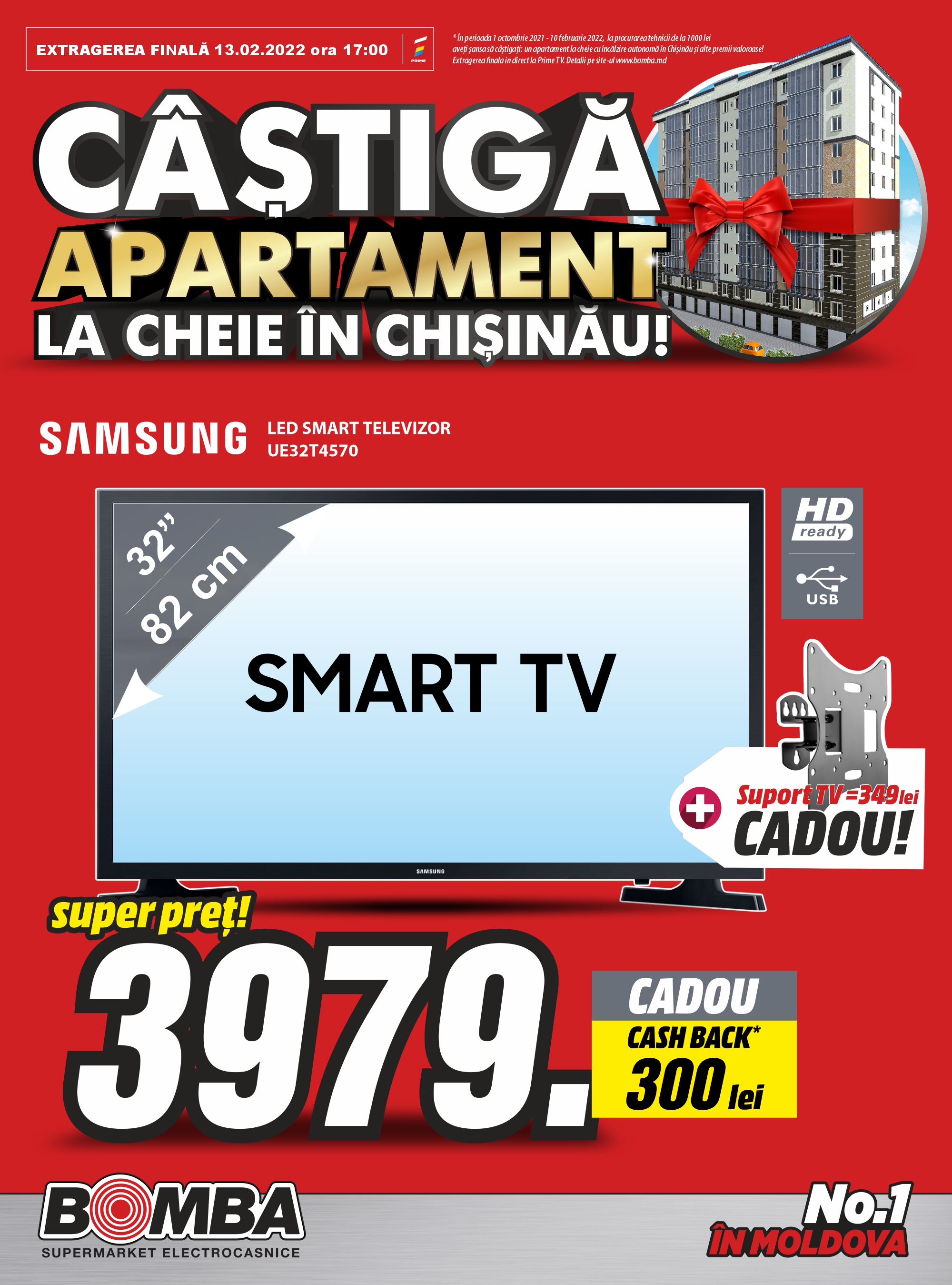Extragerea Apartamentului la cheie în Chișinău!