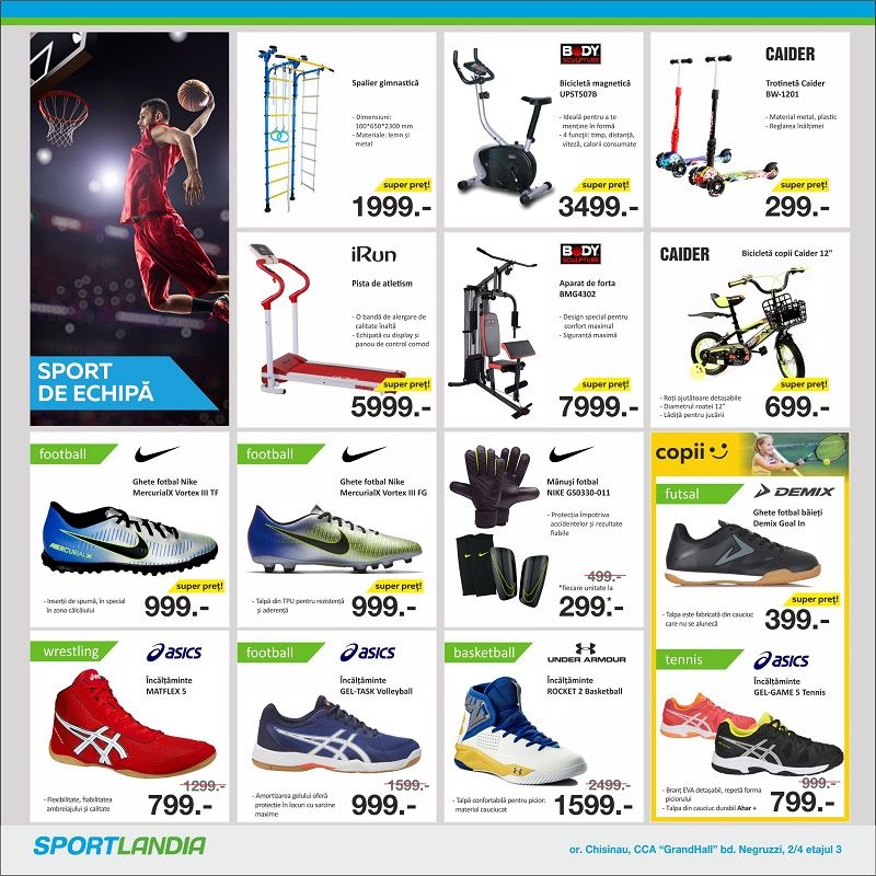 SPORTLANDIA DESCHIDERE
