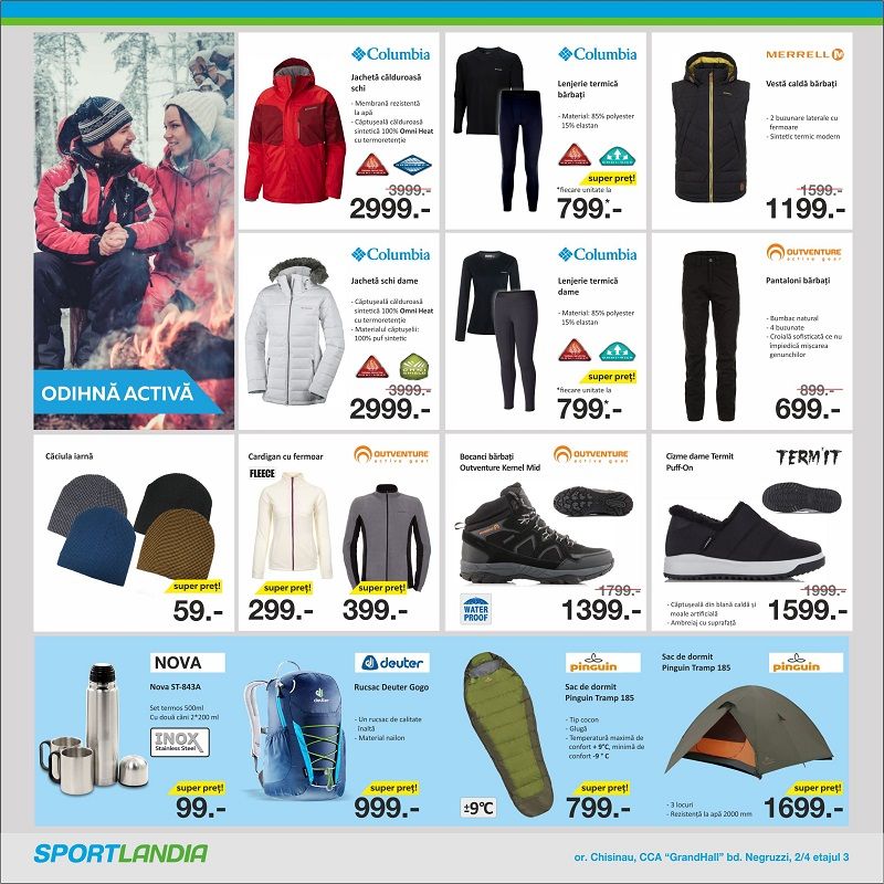 SPORTLANDIA DESCHIDERE