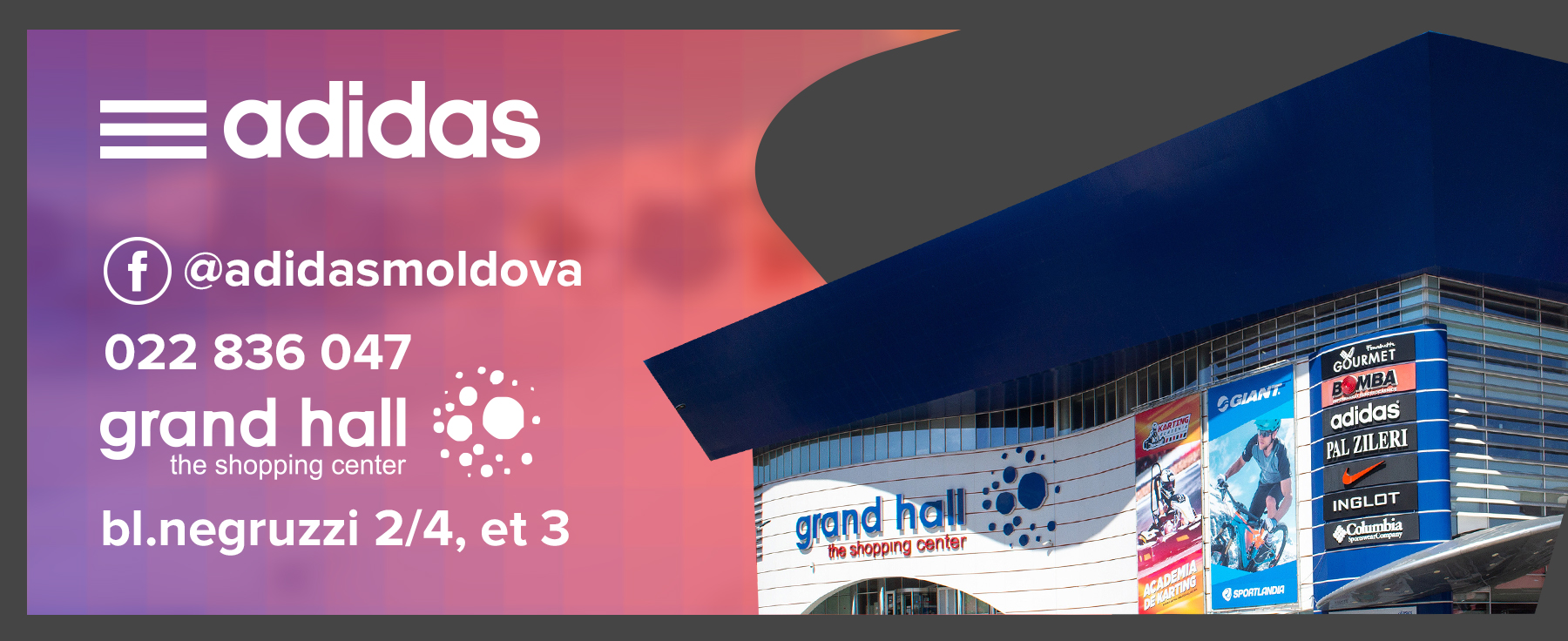 adidas grand hall chisinau