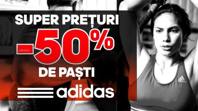 adidas: super prețuri de Paști