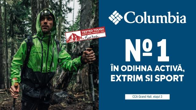 Columbia : echipamente performante pentru visele tale