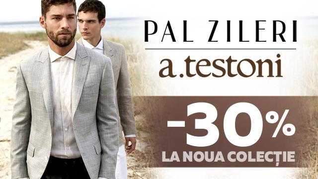 Pal Zileri, Testoni: -30% la noua colecție