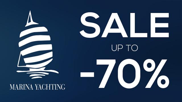 Marina Yachting:  reduceri exclusive de pănă la -70%!