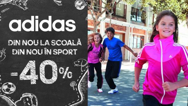 ADIDAS KIDS: pregătim pentru școală la super prețuri 
