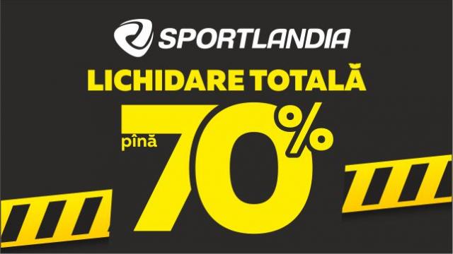 SPORTLANDIA: cea mai grandioasă reducere al anului