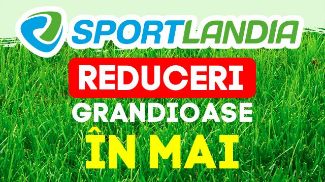 SPORTLANDIA: reduceri totale de primăvară
