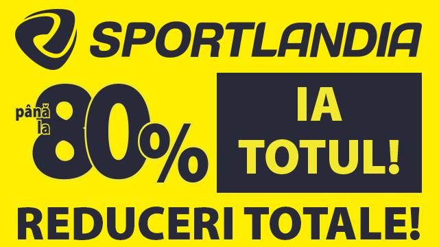 SPORTLANDIA: cozile mari la cass la vânzare până la 80%