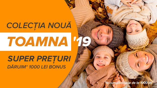 SPORTLANDIA: colecţie nouă de toamnă şi 1000 de bonusuri cadou