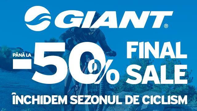 Bicicletele Giant: închidem sezonul cu reduceri totale de până la 50%