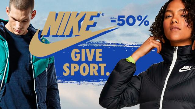 NIKE: reduceri de Anul Nou până la -50%