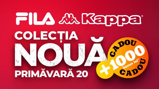 SPORTLANDIA: noua colecție de primăvară Fila și Kappa