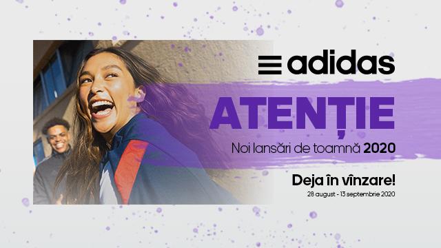 ADIDAS: ofertă uriașă de încălțăminte de toamnă