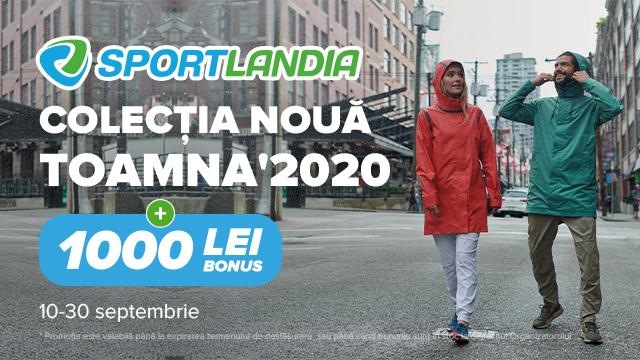 SPORTLANDIA: noua colecție de toamnă de la brandurile mondiale Columbia, Asics