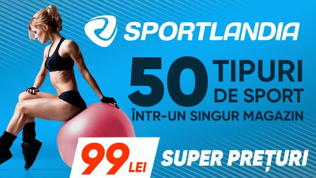 SPORTLANDIA: flux imens de articole sportive