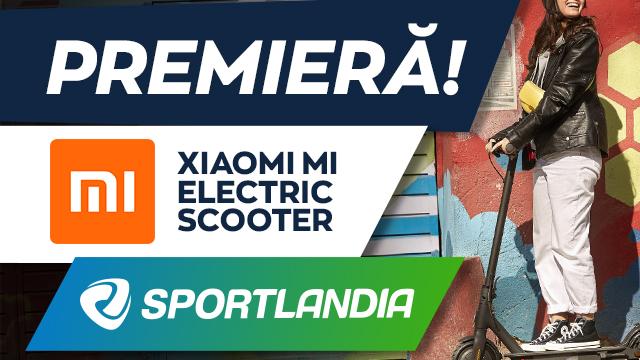 Trotineta electrică XIAOMI: premieră în  SPORTLANDIA