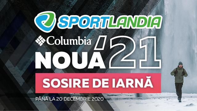 SPORTLANDIA: sosirea uriașă a colecției de iarnă Columbia