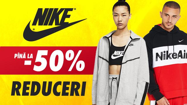 NIKE: Reduceri de până la -50% la cele mai vândute produse din 2021