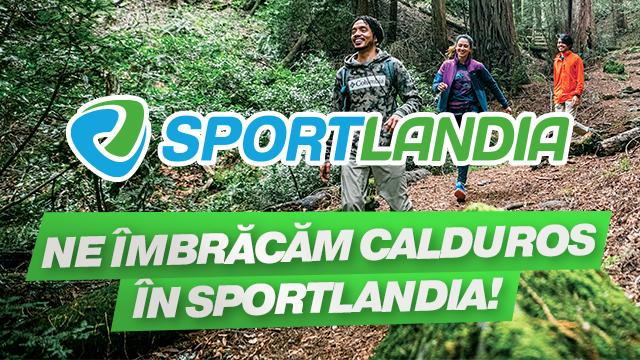 Ne îmbrăcăm calduros în SPORTLANDIA!
