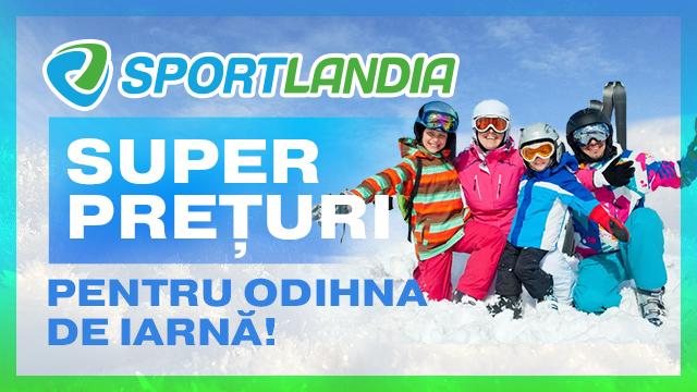 SPORTLANDIA: suntem pregătiți pentru   sarbatorile de iarna