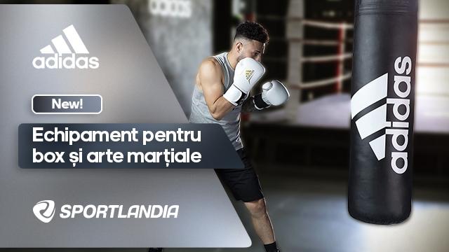 SPORTLANDIA: o nouă colecție de echipamente pentru artele marțiale ADIDAS