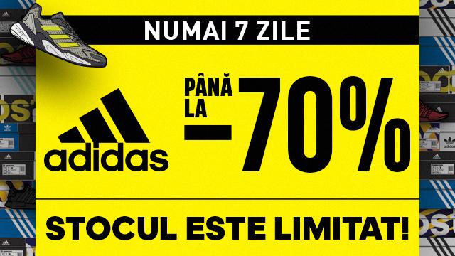 ADIDAS: reducerea anului - până la 70% 