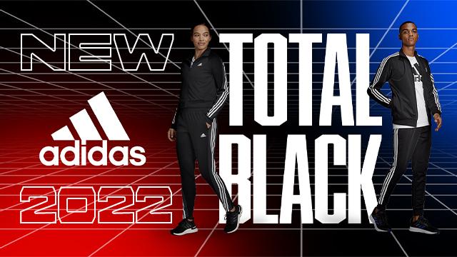 ADIDAS: noua colecție elegantă total black 2022