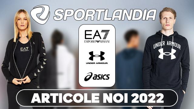 SPORTLANDIA: noua colectie EA7 Emporio Armani, Asics, Under Armour