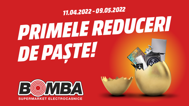 Reducerile de Paște și extragerea automobilului!